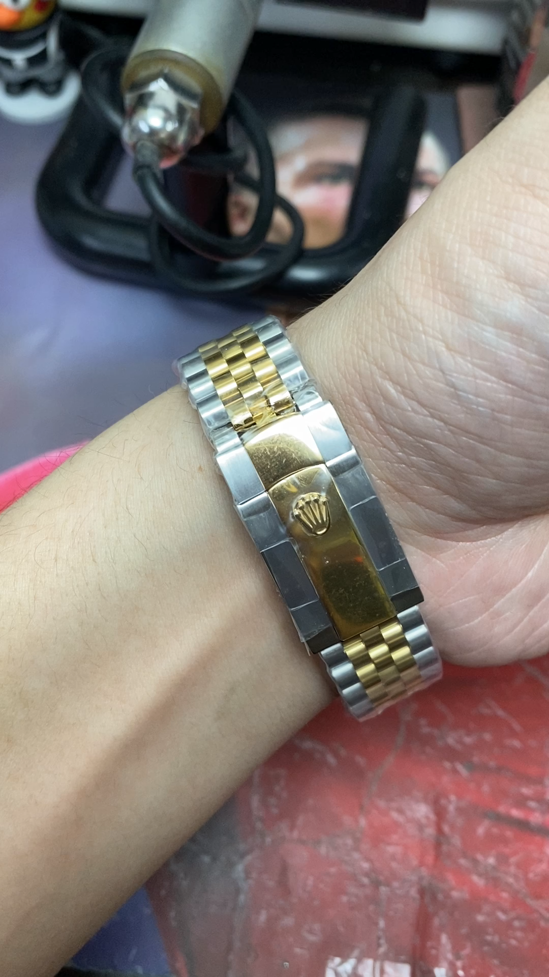 Rolex Datejust series gold brezel gold Jubilee stainless steel bracelet, 41mm size