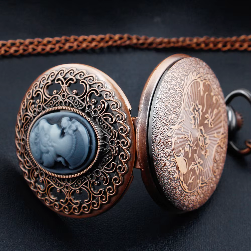personality necklace constellations pocket watches retro pocket watches cheap holiday gifts