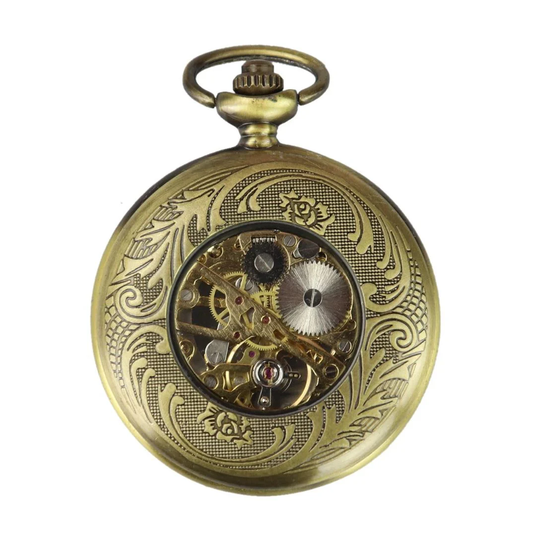 Pocket Watch Mechanical Peaky Blinders Hunter Automatic