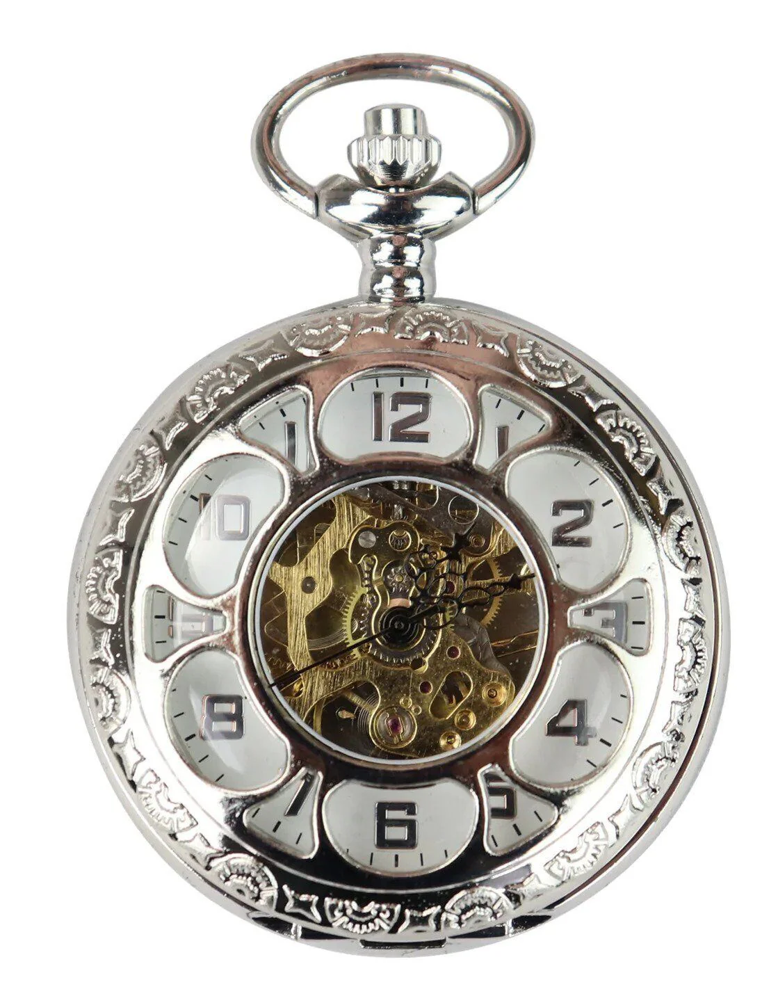 Pocket Watch Mechanical Peaky Blinders Hunter Automatic